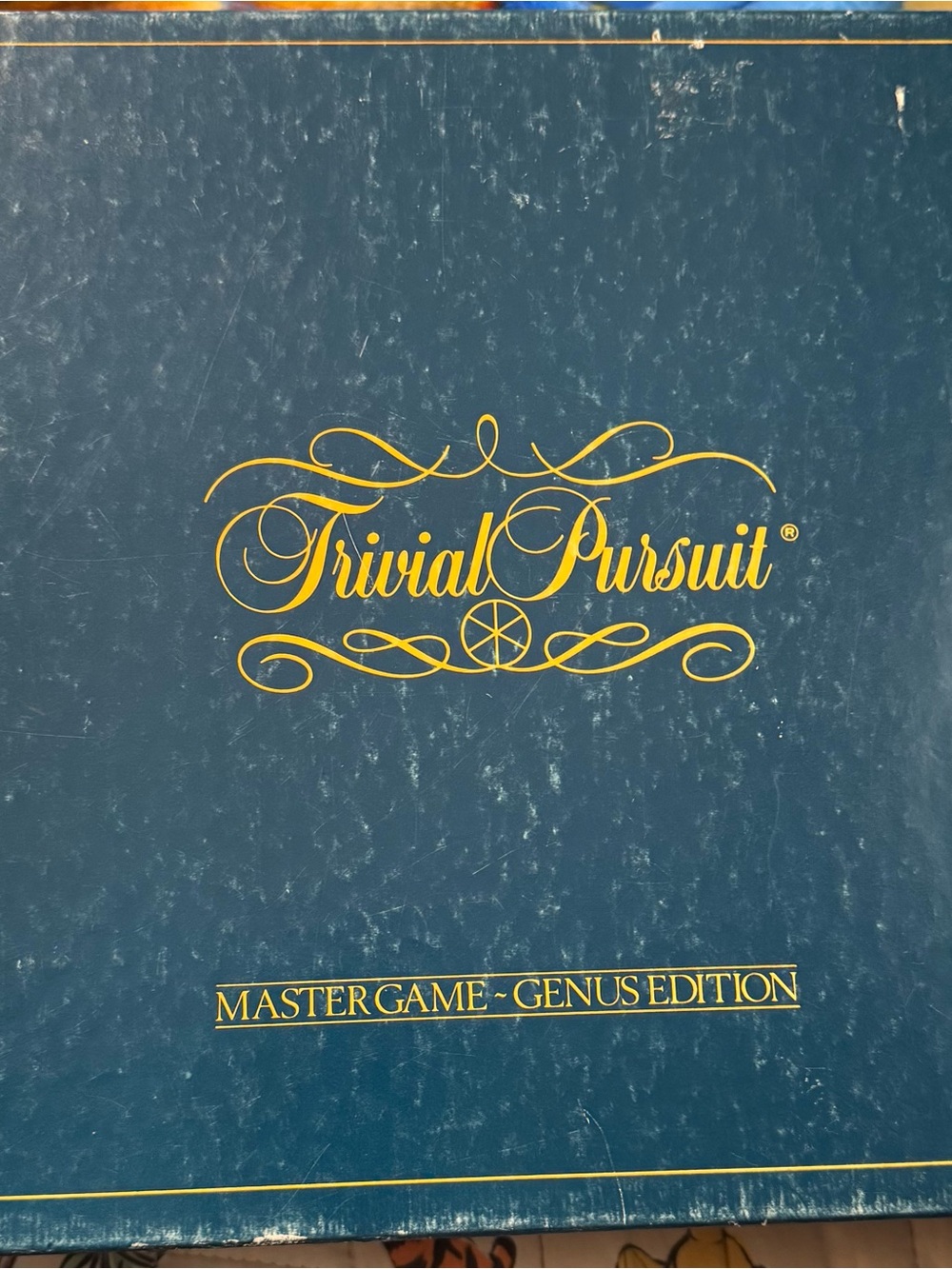 Vintage Trivial Pursuit Master Game - Genus Edition (Blue & Gold)